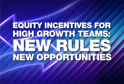 Equity incentives for high growth teams